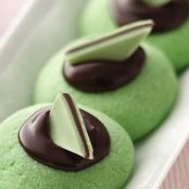 Chocolate-Mint Thumbprints